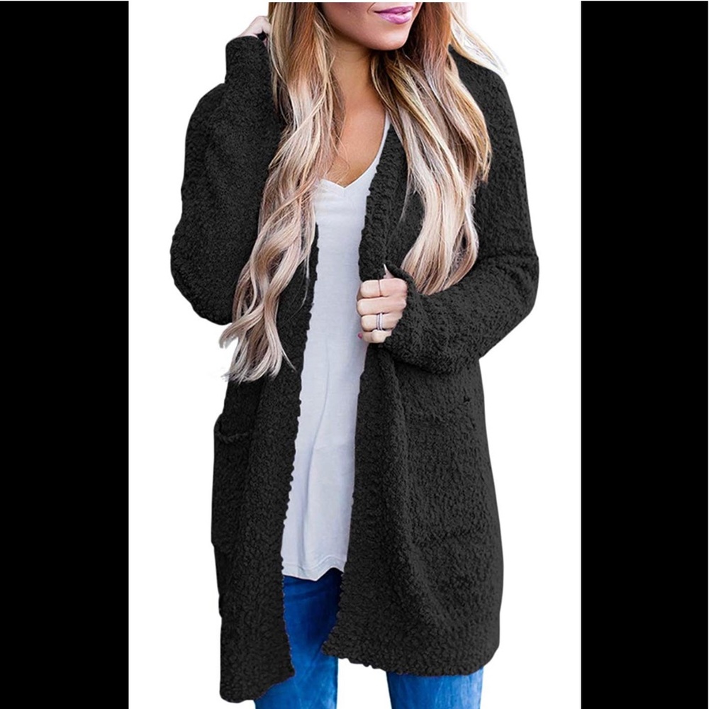 COPY - Long Sleeve Soft Knit Cardigan with Pockets